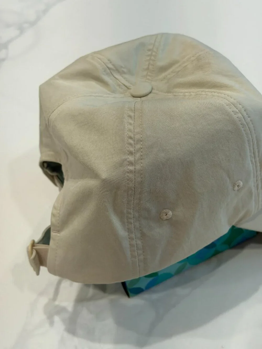 Lululemon Tan/Beige Ponytail Baseball Hat Cap
